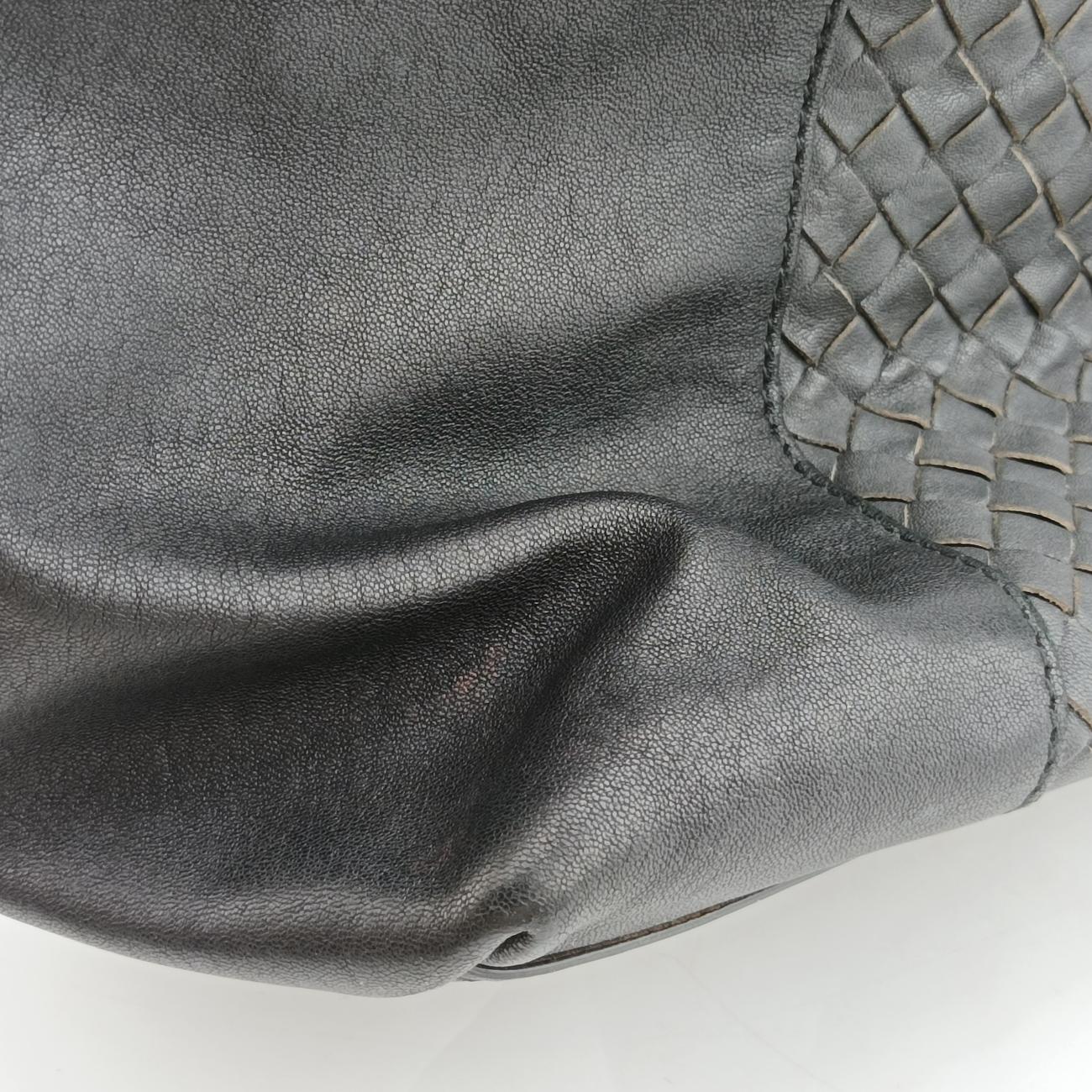 IntrecciatoBlack×GrayLambskinB03520022Zイントレチャートブラック×グレーラムスキンB03520022Z