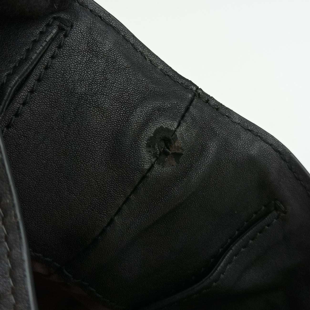 IntrecciatoBlack×GrayLambskinB03520022Zイントレチャートブラック×グレーラムスキンB03520022Z