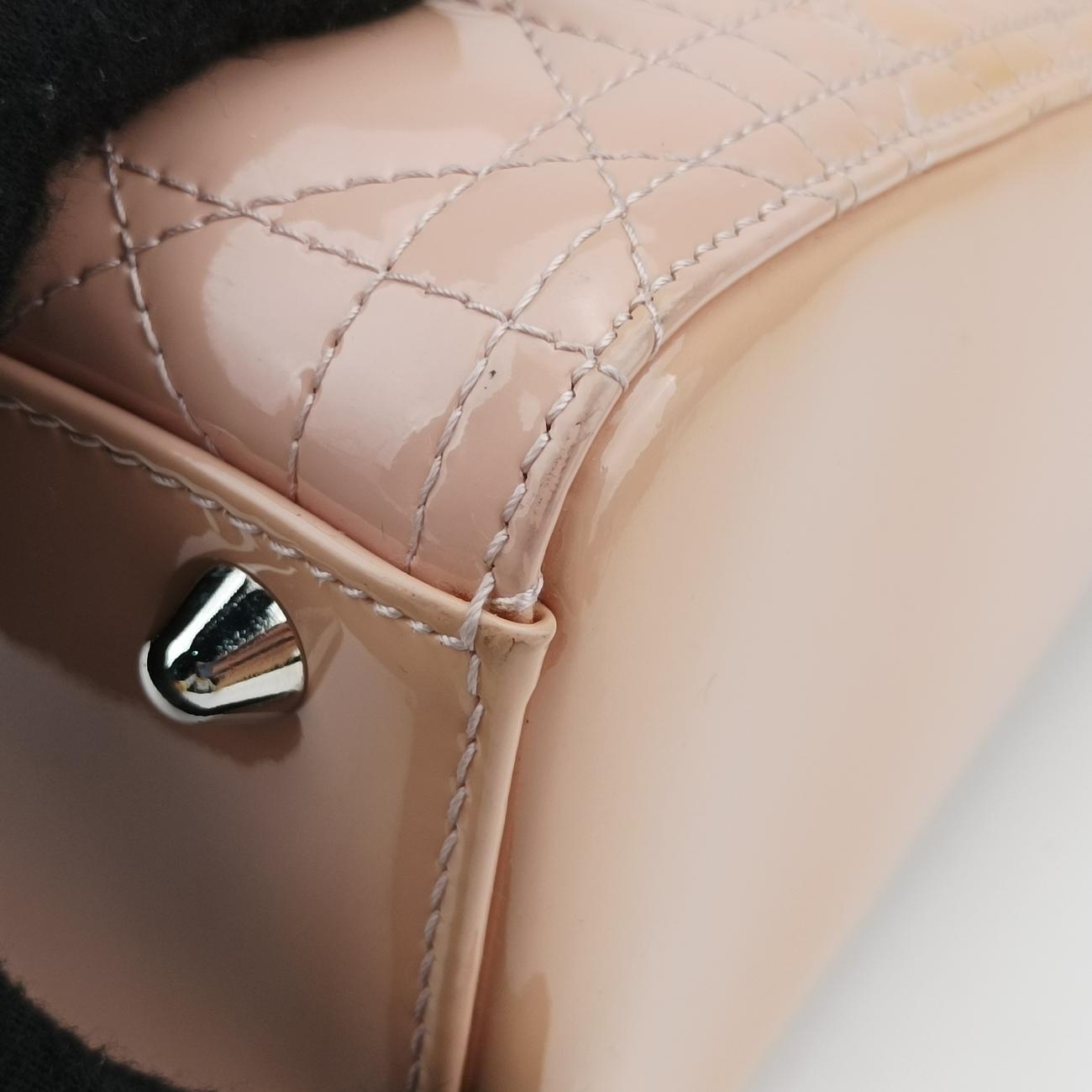 Lady DiorPinkPatent16-BO-0152レディディオールピンクパテント16-BO-0152