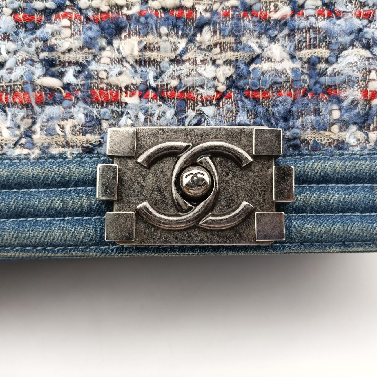 BOY CHANELblue×MulticolourdenimA6708619106227ボーイシャネルブルー×マルチカラーデニムA6708619106227