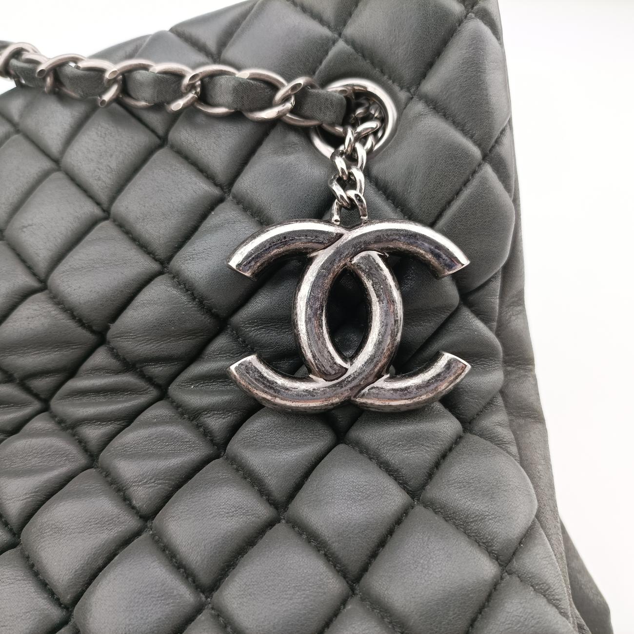 Matelasse cocomark MademoiselleGreenIridescent CalfskinA6738917112447マトラッセ ココマーク マドモアゼルグリーンレザーA6738917112447