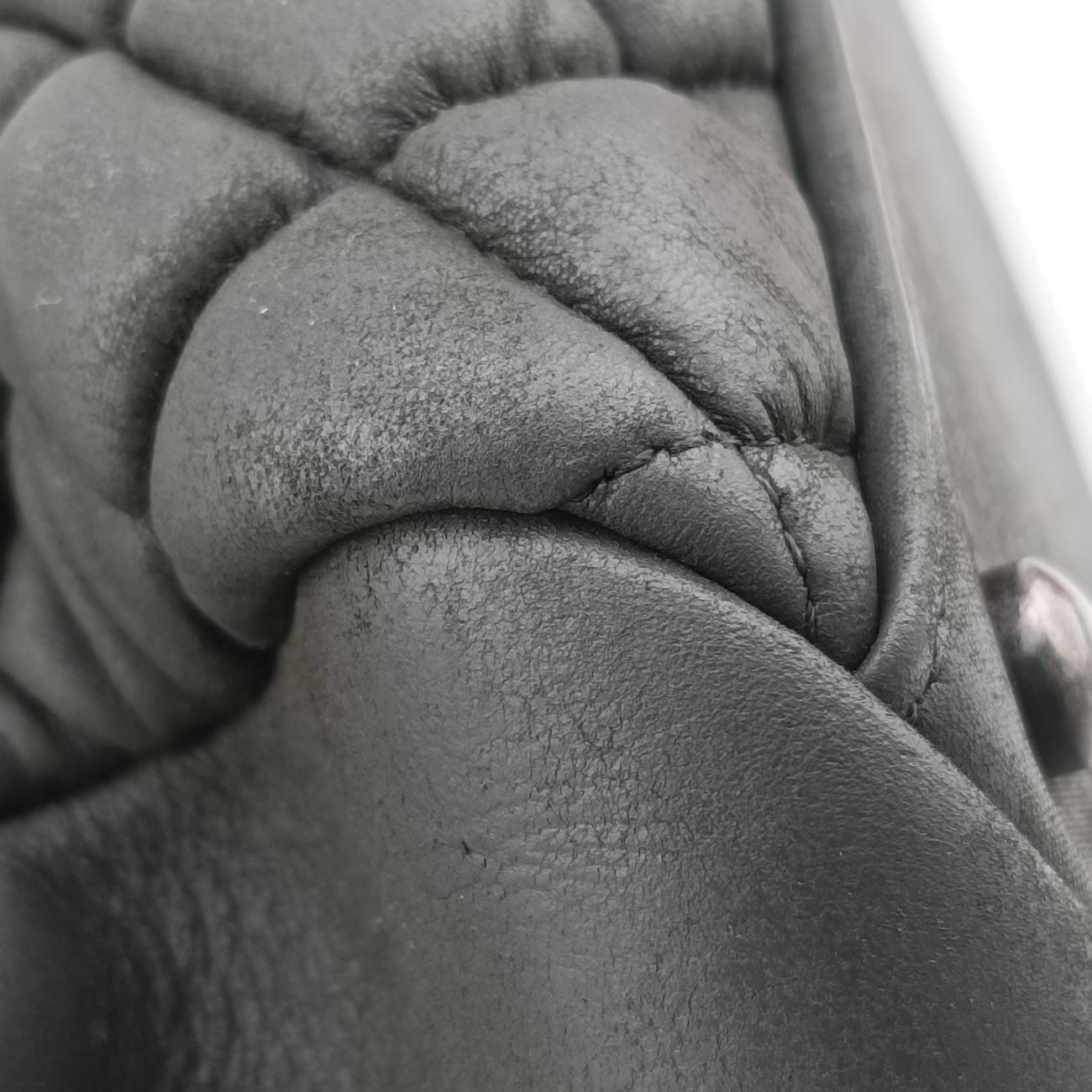 Matelasse cocomark MademoiselleGreenIridescent CalfskinA6738917112447マトラッセ ココマーク マドモアゼルグリーンレザーA6738917112447