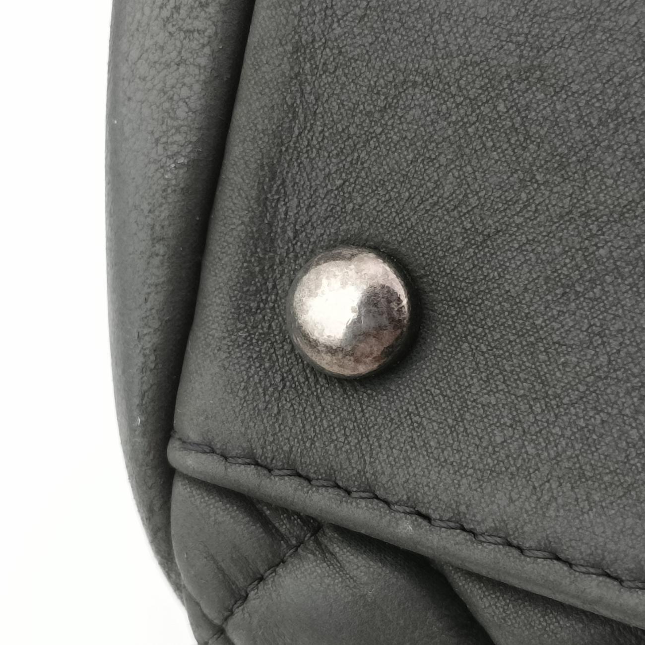 Matelasse cocomark MademoiselleGreenIridescent CalfskinA6738917112447マトラッセ ココマーク マドモアゼルグリーンレザーA6738917112447