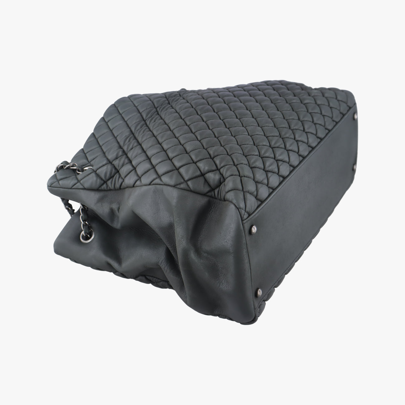 Matelasse cocomark MademoiselleGreenIridescent CalfskinA6738917112447マトラッセ ココマーク マドモアゼルグリーンレザーA6738917112447