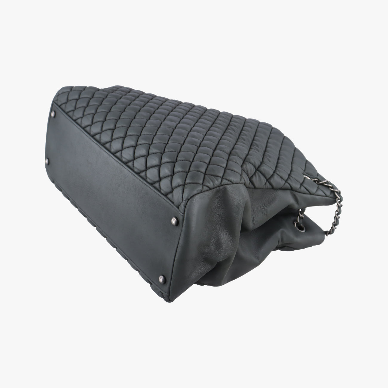 Matelasse cocomark MademoiselleGreenIridescent CalfskinA6738917112447マトラッセ ココマーク マドモアゼルグリーンレザーA6738917112447