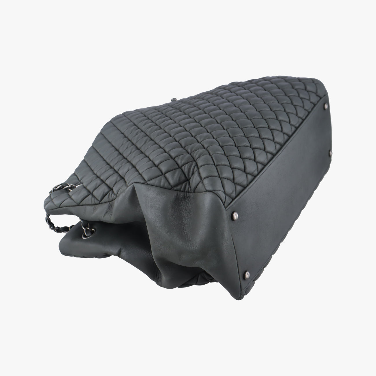 Matelasse cocomark MademoiselleGreenIridescent CalfskinA6738917112447マトラッセ ココマーク マドモアゼルグリーンレザーA6738917112447