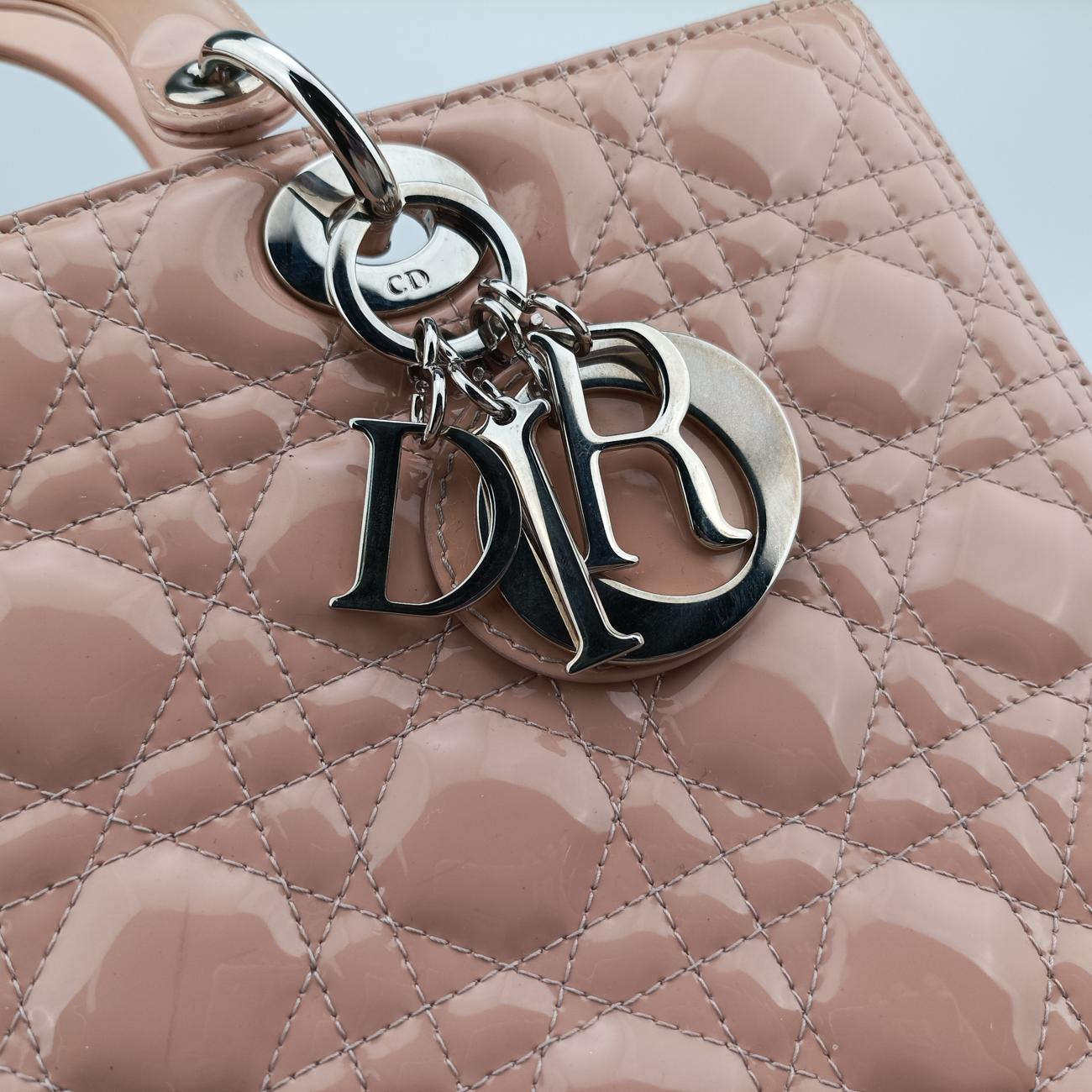 Lady DiorPinkPatent16-BO-1121 Bレディディオールピンクパテント16-BO-1121 B