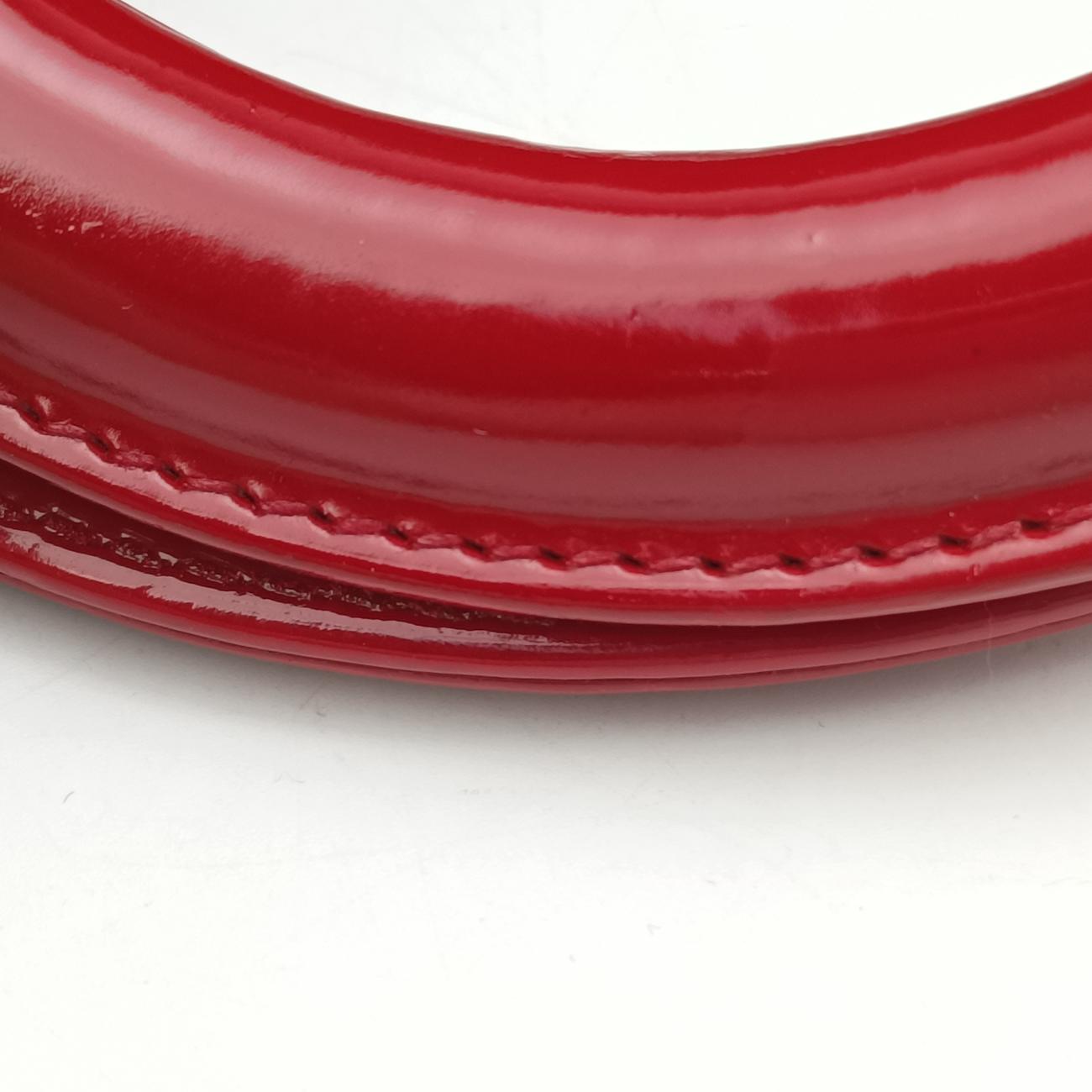 Lady DiorRedPatent01-BO-0173レディディオールレッドパテント01-BO-0173