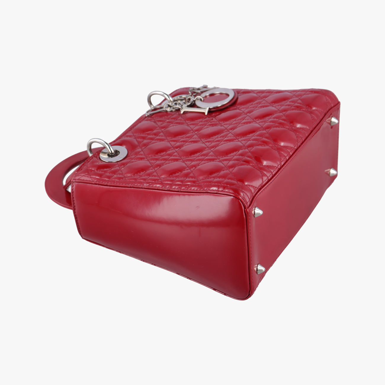 Lady DiorRedPatent01-BO-0173レディディオールレッドパテント01-BO-0173