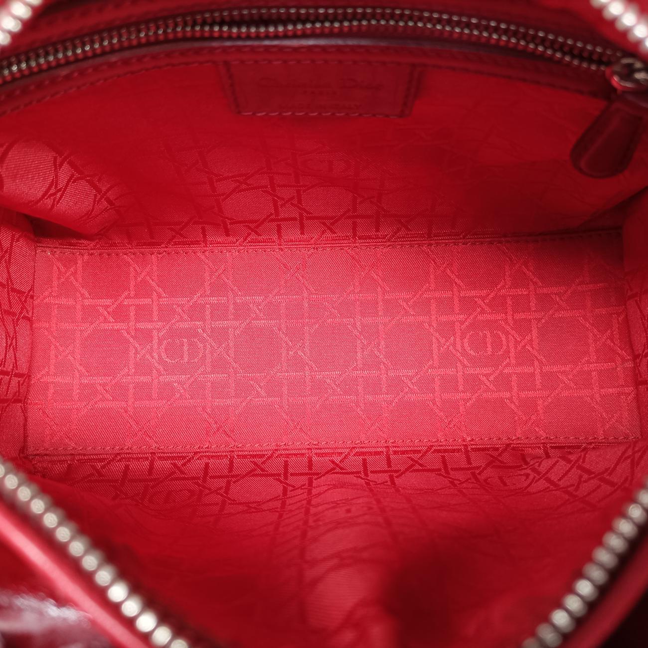 Lady DiorRedPatent01-BO-0173レディディオールレッドパテント01-BO-0173