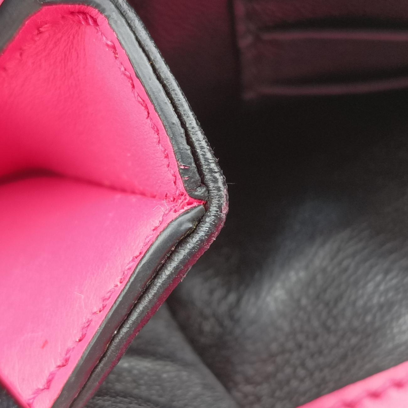 SidoniePink×blackLeather1BD16825 Cシドニーピンク×ブラックレザー1BD16825 C