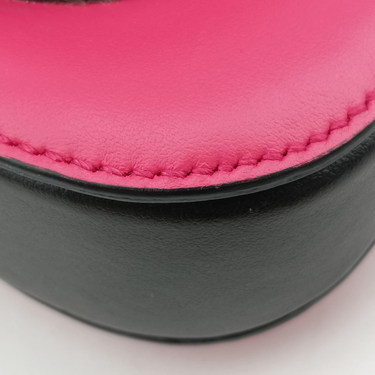 SidoniePink×blackLeather1BD16825 Cシドニーピンク×ブラックレザー1BD16825 C