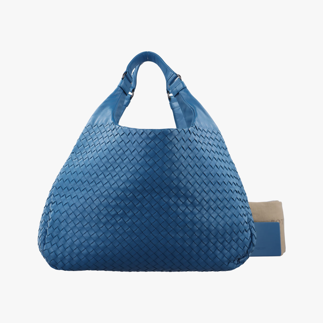 CAMPANA IntrecciatoBluelambskin124864 V0016 4362 EPEV 2010 6971 Aカンパーナ イントレチャートブルーラムスキン124864 V0016 4362 EPEV 2010 6971 A