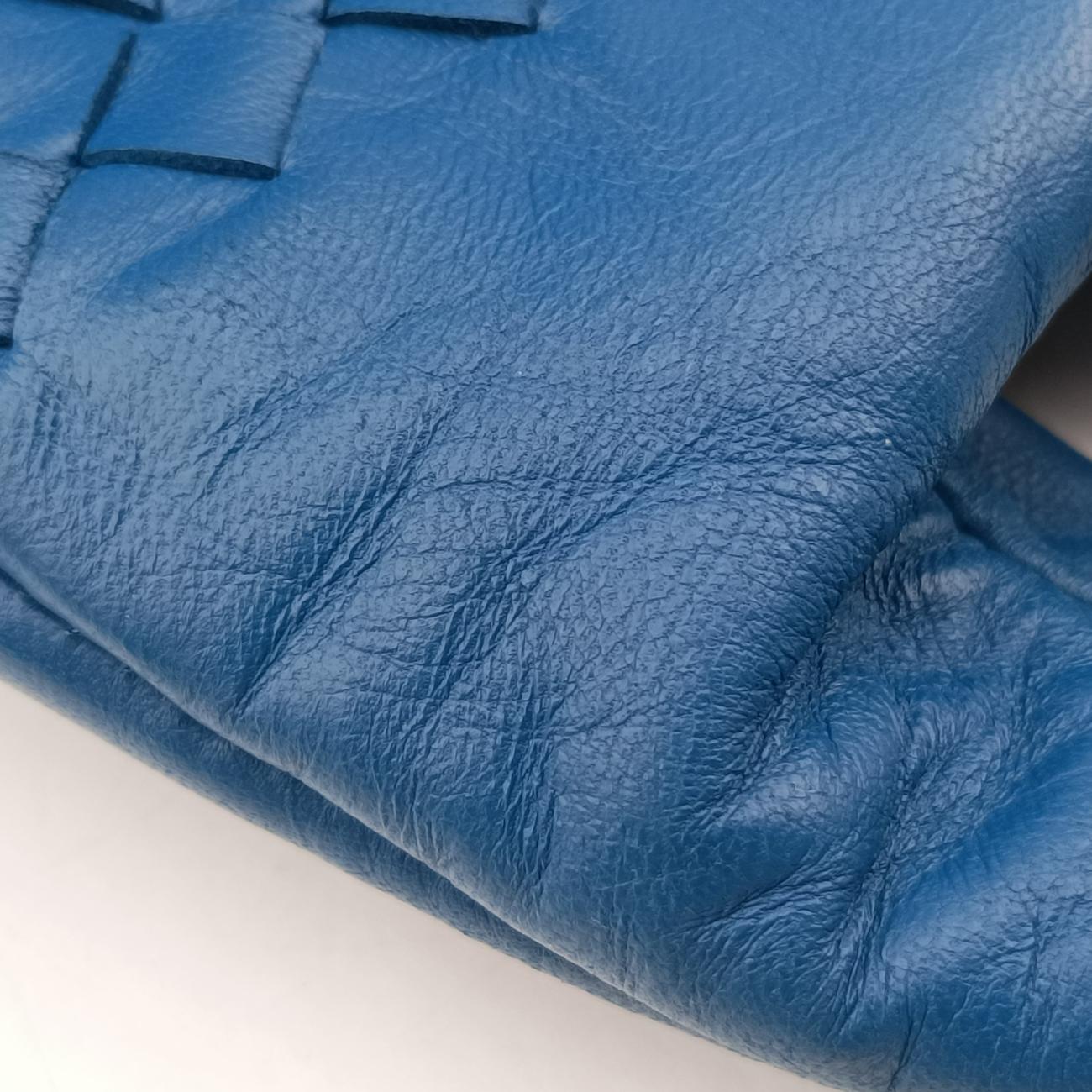 CAMPANA IntrecciatoBluelambskin124864 V0016 4362 EPEV 2010 6971 Aカンパーナ イントレチャートブルーラムスキン124864 V0016 4362 EPEV 2010 6971 A