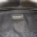 BOY CHANEL Black×white Leather A66713 15641012ボーイシャネル ブラック×ホワイト レザー A66713 15641012