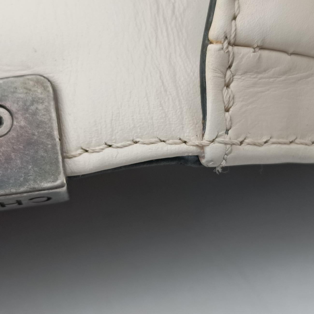 BOY CHANEL Black×white Leather 15641288ボーイシャネル ブラック×ホワイト レザー A66713 15641288