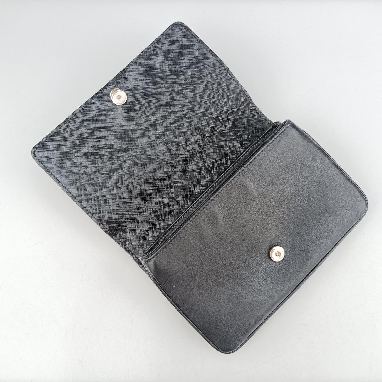 Pattina City chainBlackSAFFIANO Leather1BD009204パティーナ シティ チェーンブラックサフィアーノレザー1BD009204