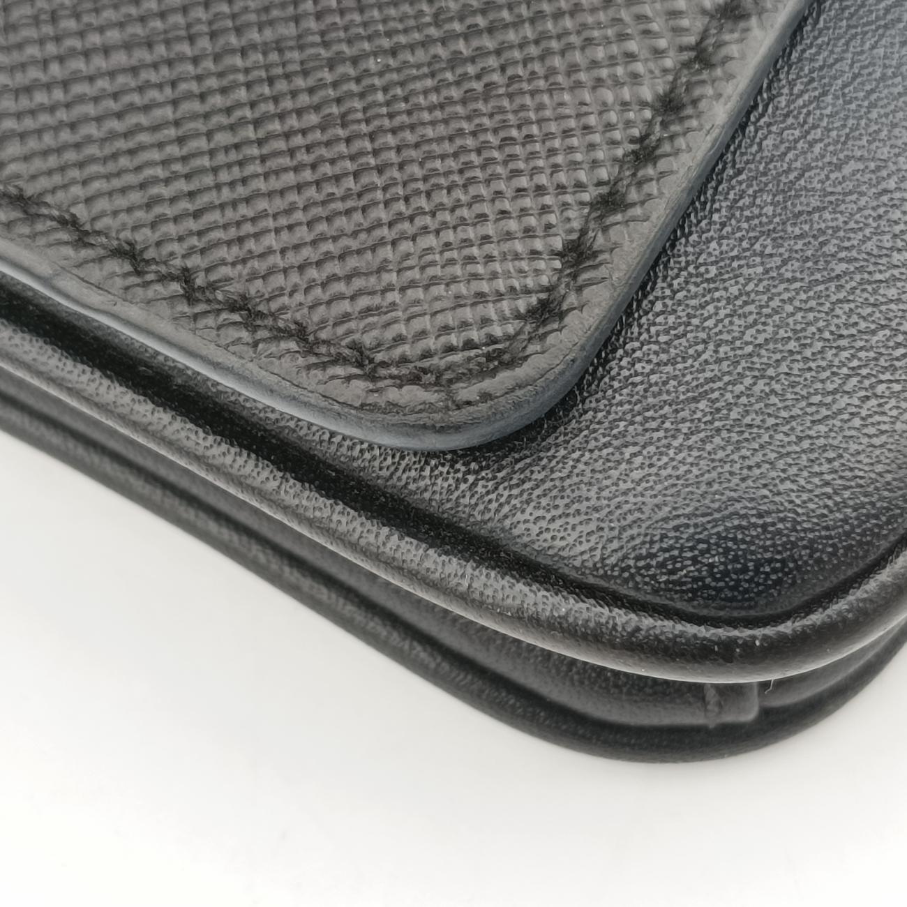 Pattina City chainBlackSAFFIANO Leather1BD009204パティーナ シティ チェーンブラックサフィアーノレザー1BD009204