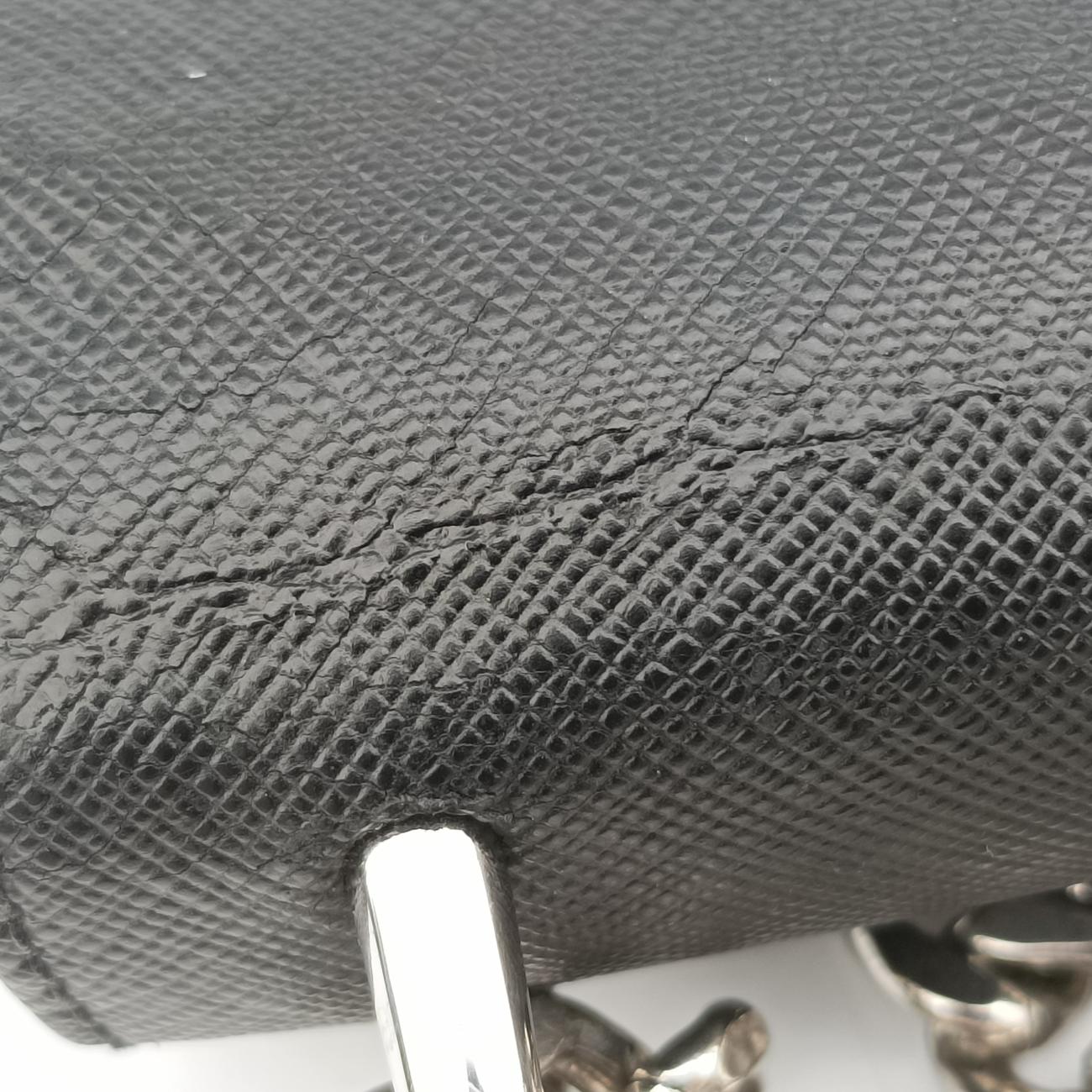 Pattina City chainBlackSAFFIANO Leather1BD009204パティーナ シティ チェーンブラックサフィアーノレザー1BD009204