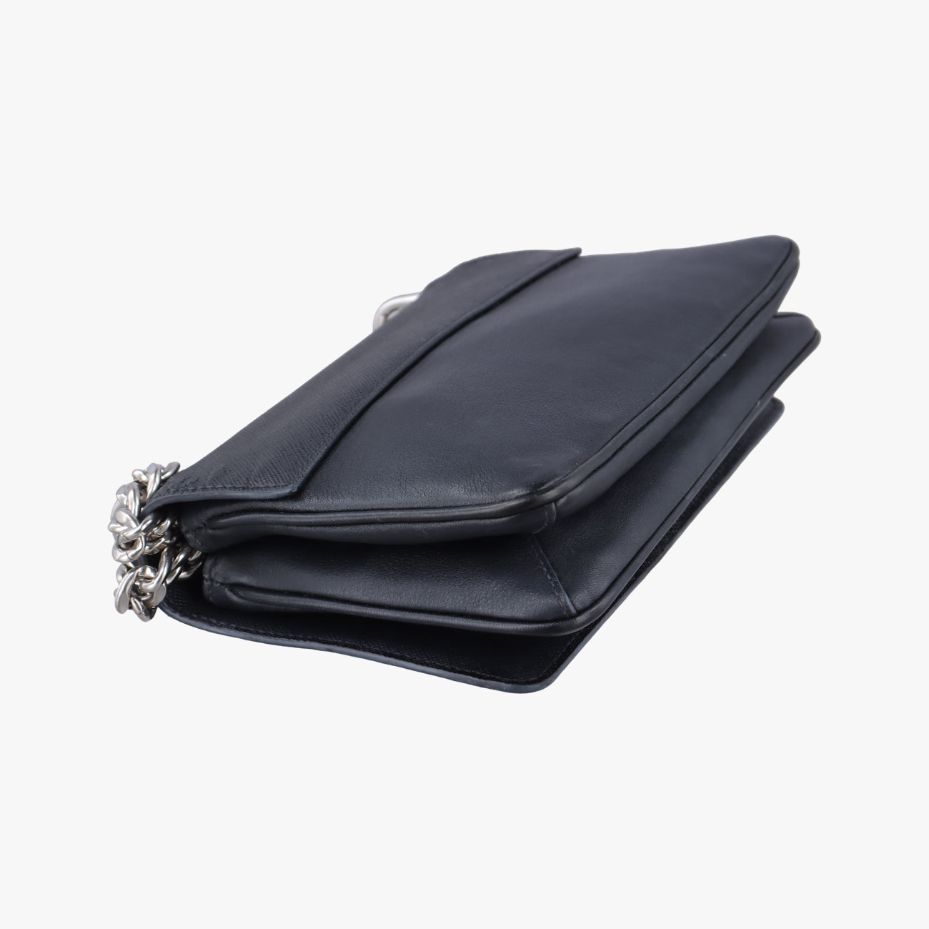 Pattina City chainBlackSAFFIANO Leather1BD009204パティーナ シティ チェーンブラックサフィアーノレザー1BD009204