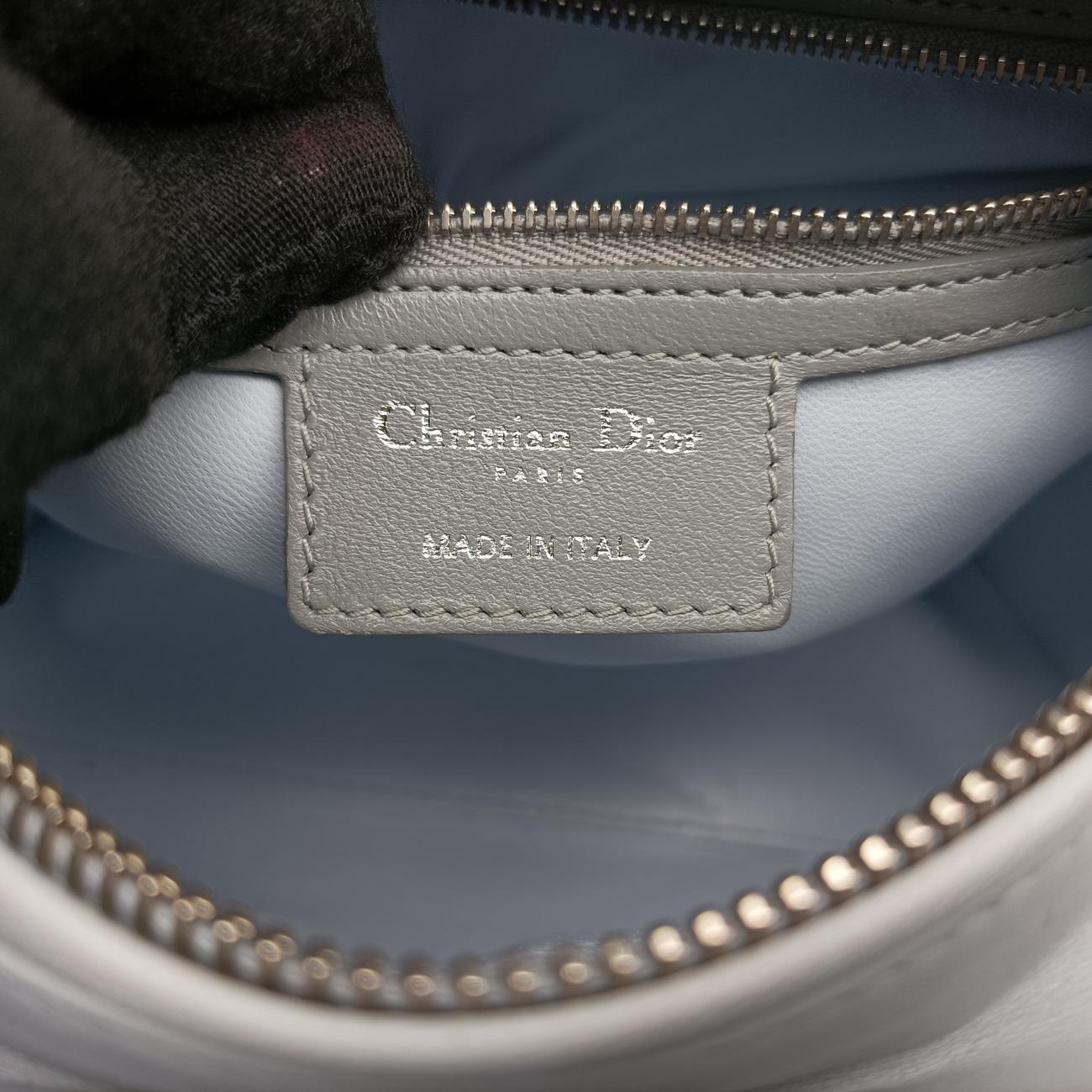 Lady DiorRose×Graylambskin18-MA-0134レディディオールローズ レッド×グレーラムスキン18-MA-0134