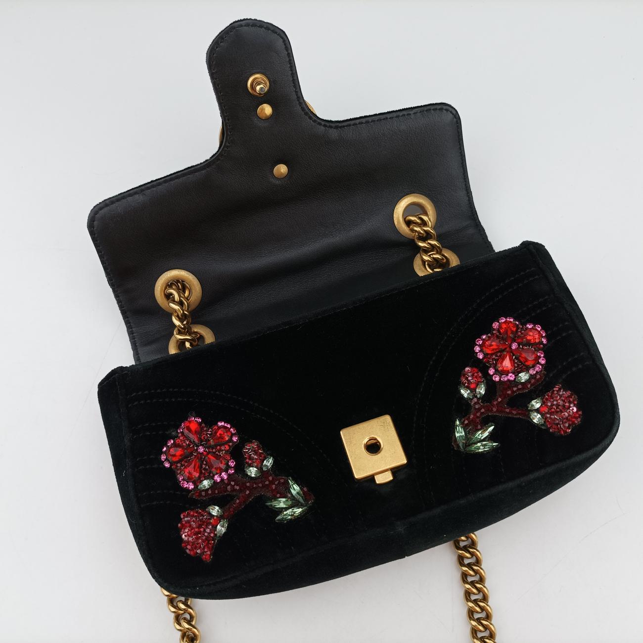 GG MarmontBlackvelour446744C023177462GGマーモントブラックベロア446744C023177462