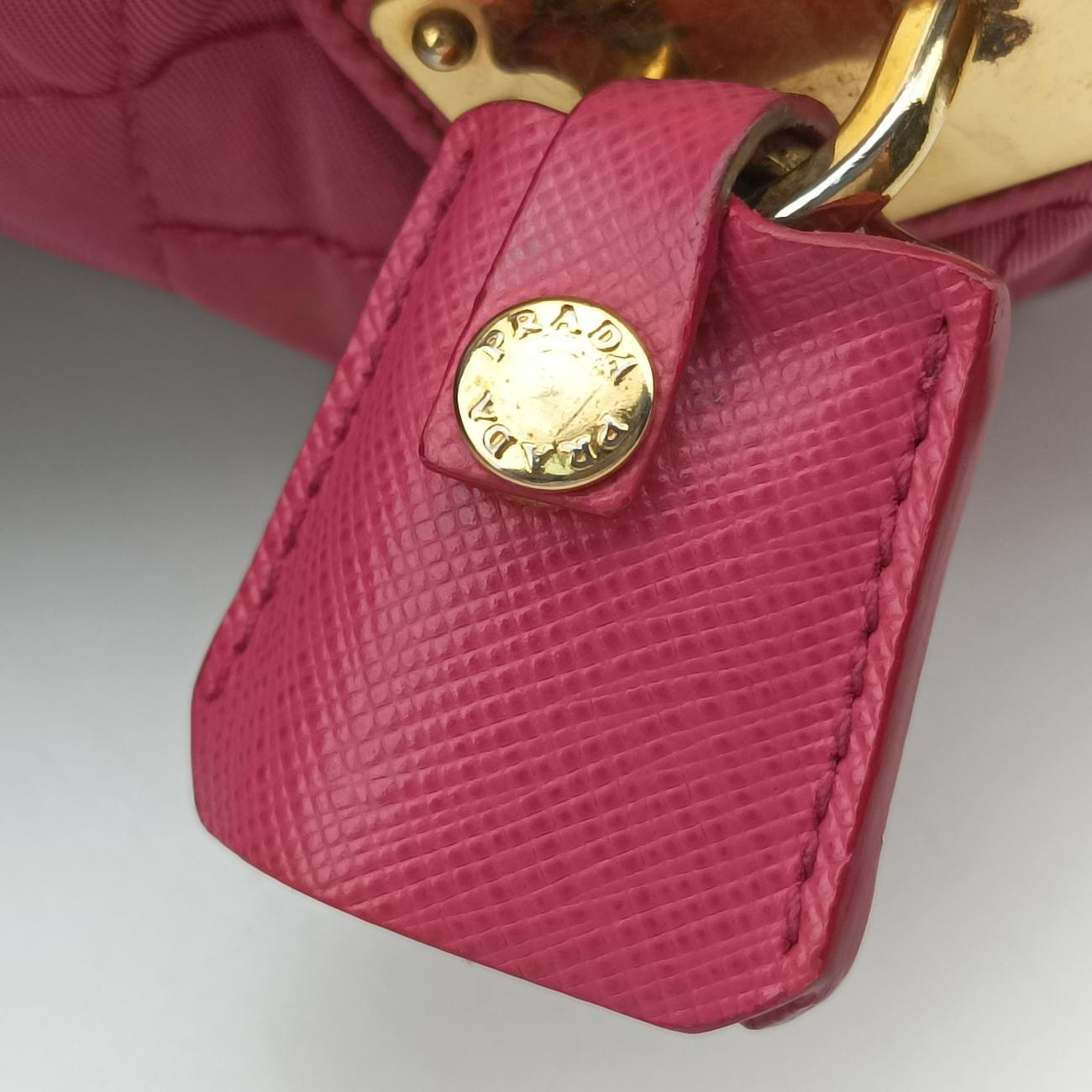 Chain Quilting FlapPinknylonBR4965194/Aチェーン キルティング フラップピンクナイロンBR4965194/A