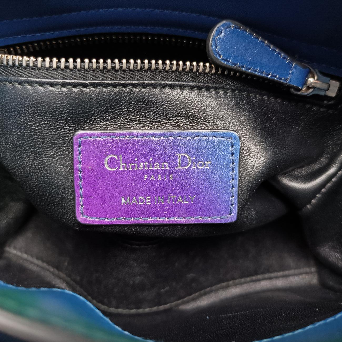 Lady DiorBlue x Green x PurpleLeather04-MA-1113レディディオールブルー×グリーン×パープルレザー04-MA-1113