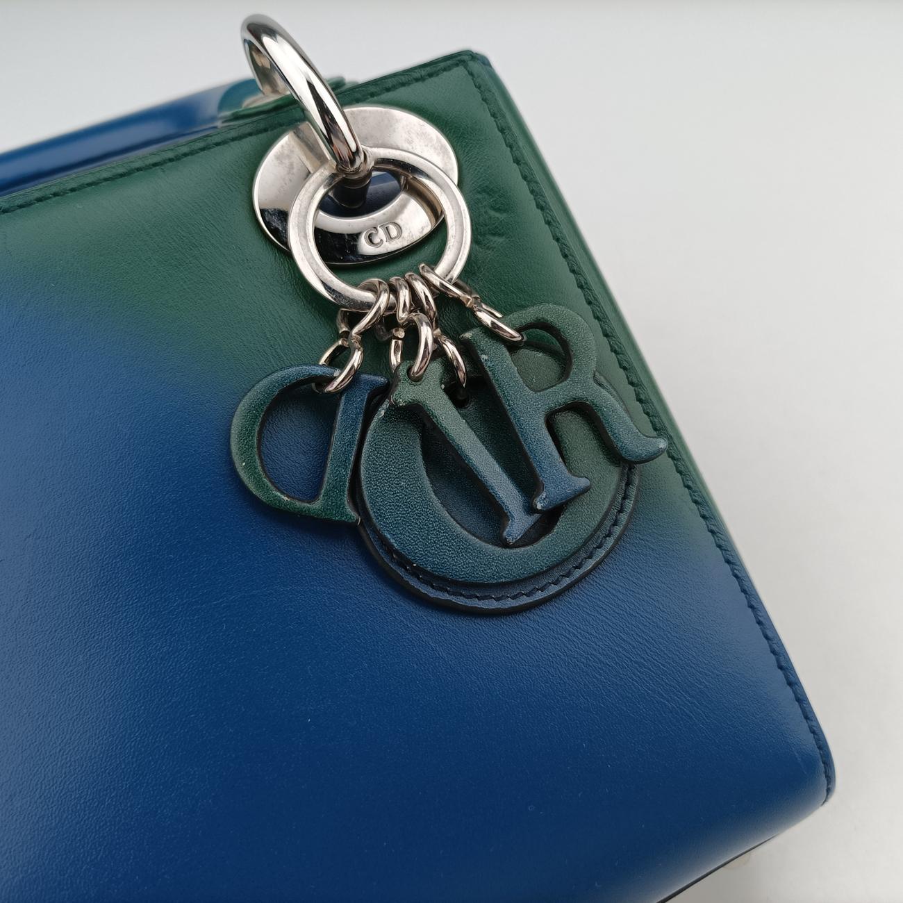 Lady DiorBlue x Green x PurpleLeather04-MA-1113レディディオールブルー×グリーン×パープルレザー04-MA-1113