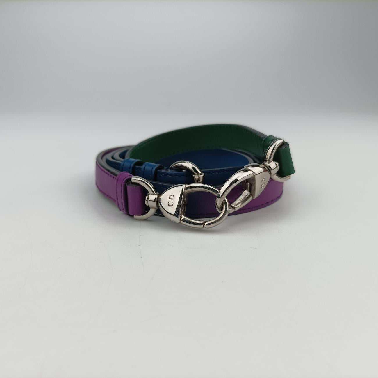 Lady DiorBlue x Green x PurpleLeather04-MA-1113レディディオールブルー×グリーン×パープルレザー04-MA-1113