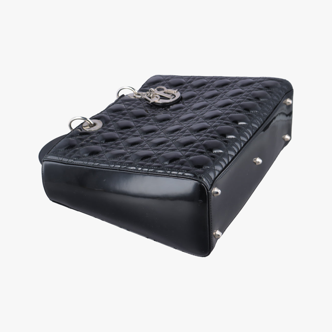 Lady DiorBlackPatent16-BO-0160レディディオールブラックパテント16-BO-0160