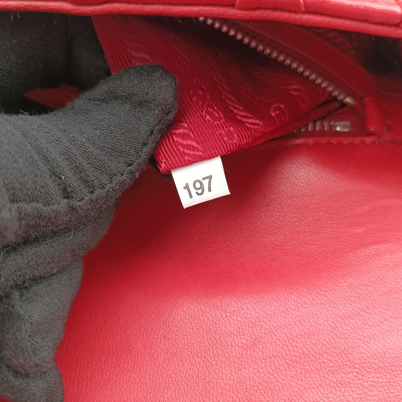 Nappa GaufreRedlambskin1BD140197ナッパ ゴーフルレッドラムスキン1BD140197