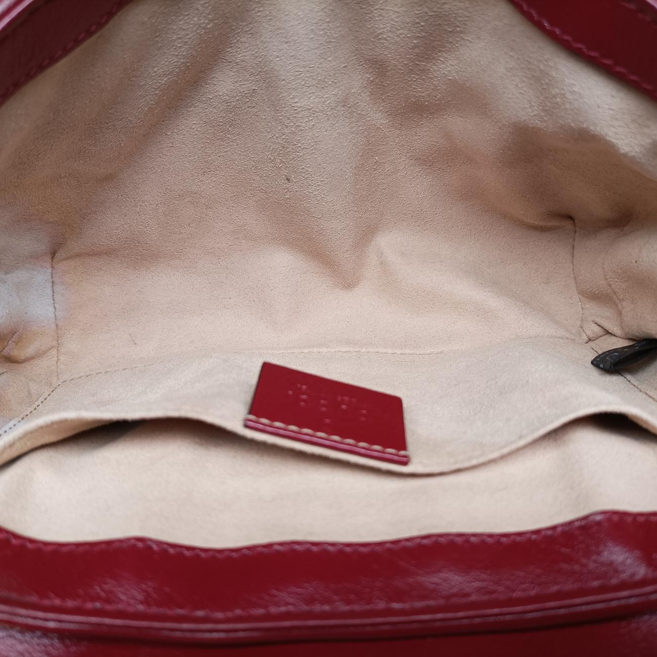 GG MarmontBeige x Red x Multicolorcanvas x leather446744D031692815GGマーモントベージュ×レッド×マルチカラーキャンバス×レザー446744D031692815