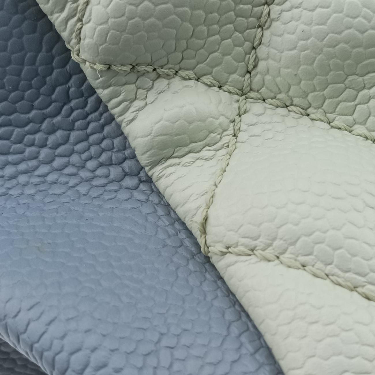 Mademoiselle Bowling White x Blue x Light Green Leather 17743708マドモアゼル ボーリング ホワイト×ブルー×ライトグリーン レザー A67642 17743708