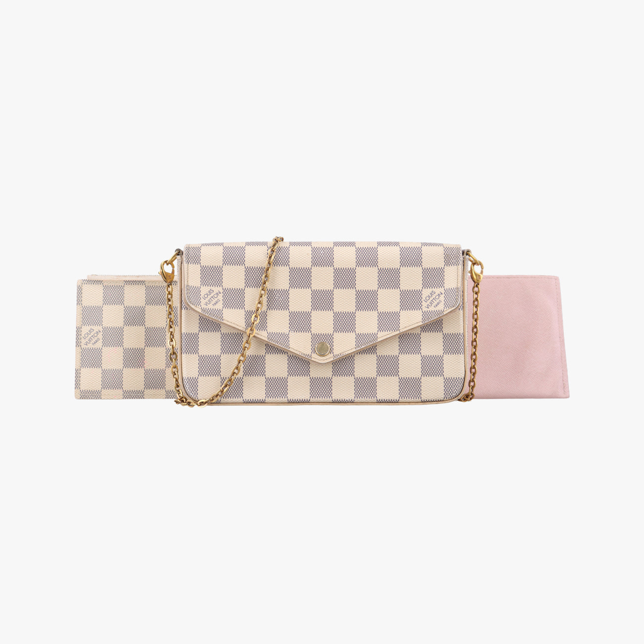 Pochette FéLICIEAzurDamier CanvasN63106MI4187ポシェットフェリシーアズールダミエキャンバスN63106MI4187