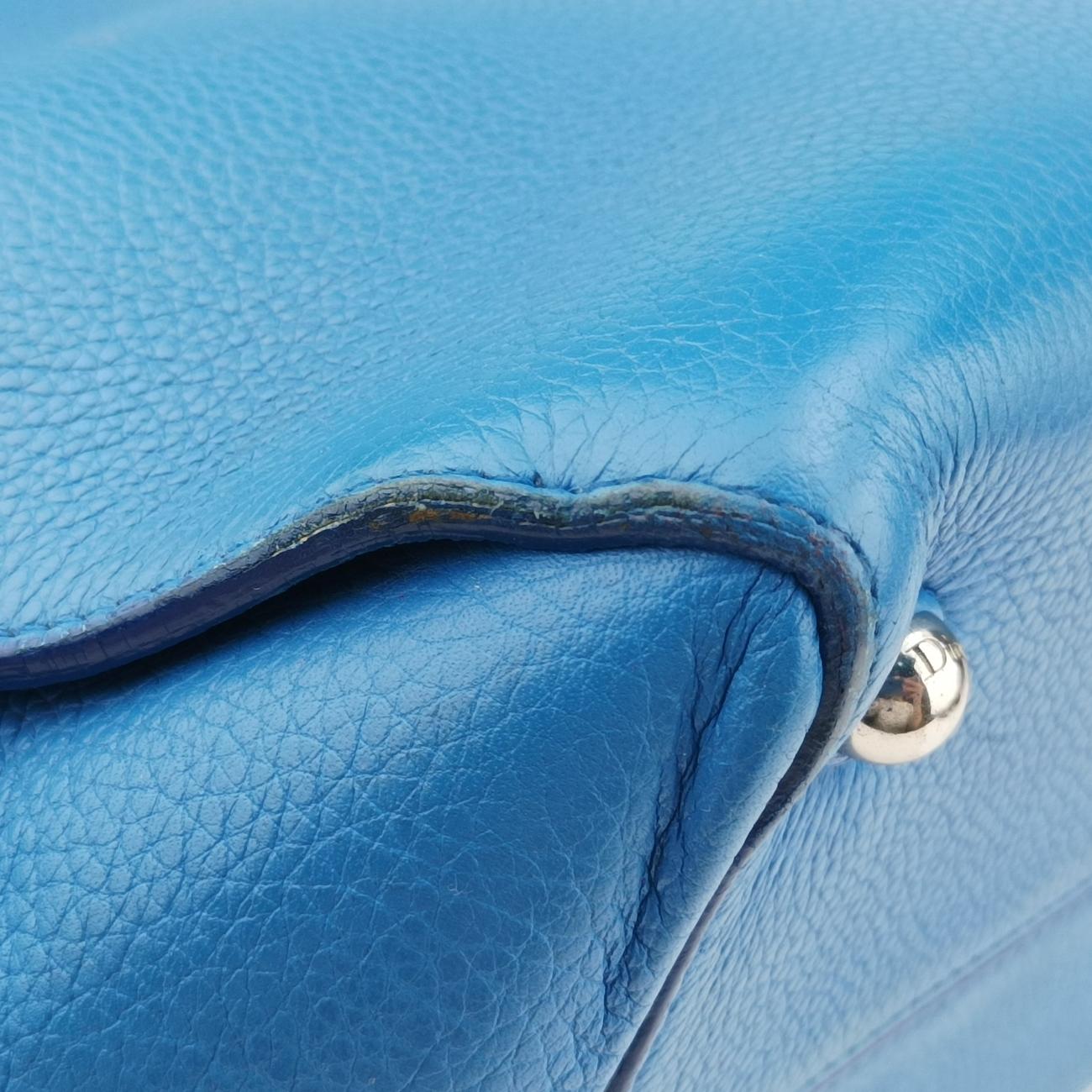 open bar Blue leather 19-MA-0173オープンバー ブルー レザー 19-MA-0173