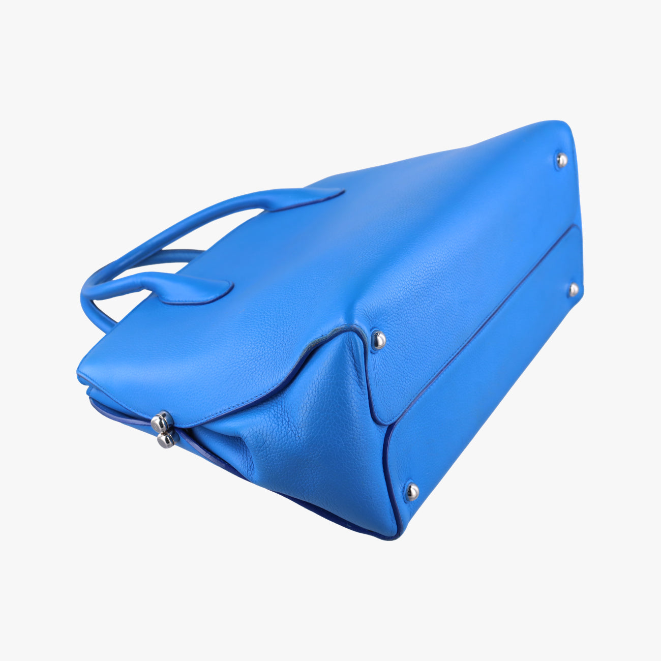 open bar Blue leather 19-MA-0173オープンバー ブルー レザー 19-MA-0173