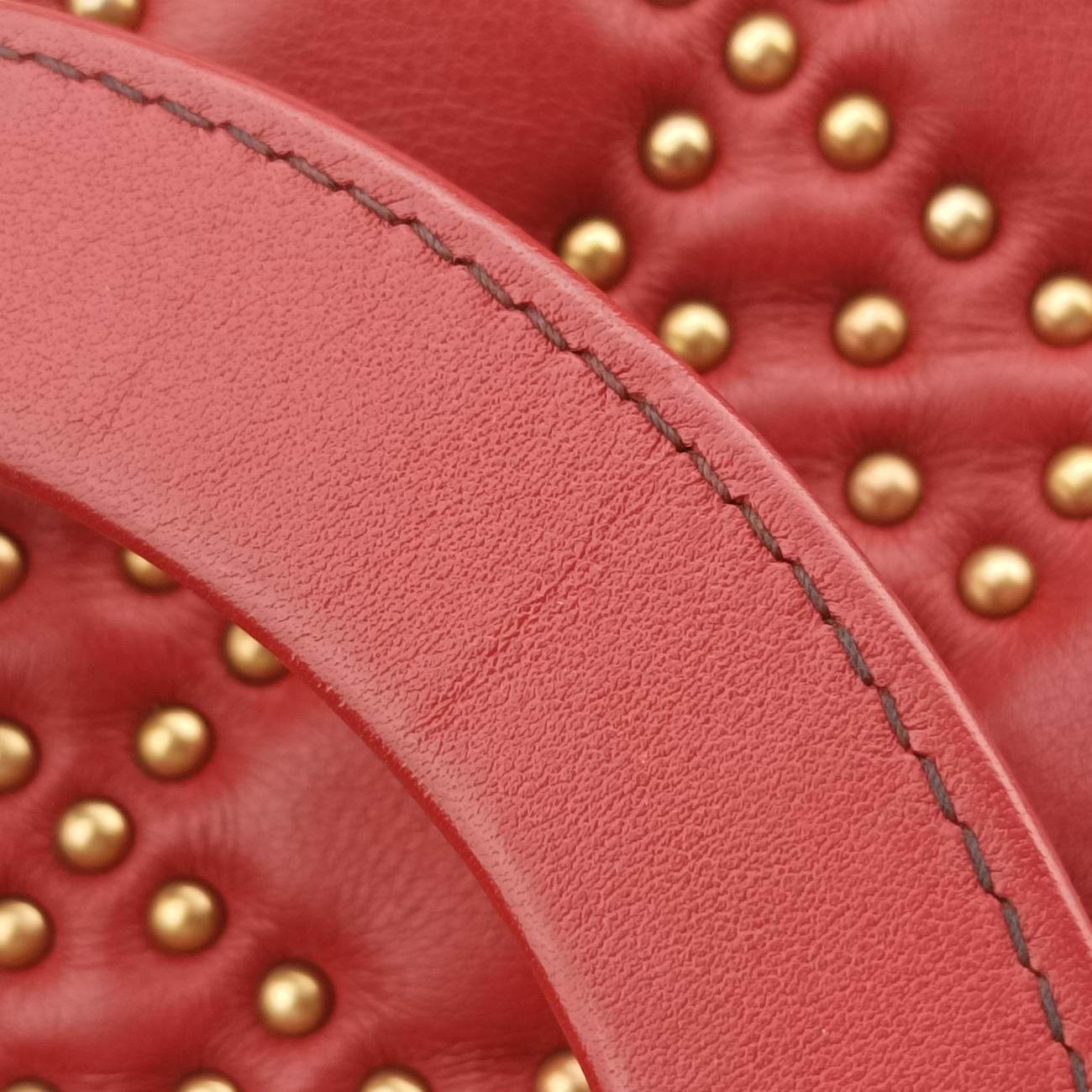 Lady DiorRedLeather01-BO-1117レディディオールレッドレザー01-BO-1117