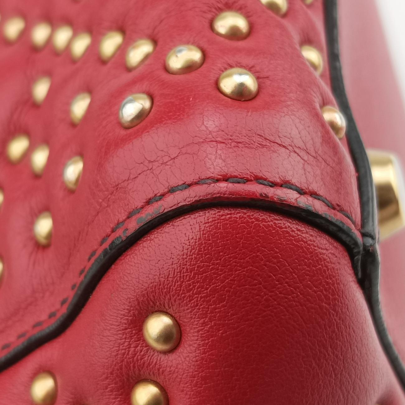 Lady DiorRedLeather01-BO-1117レディディオールレッドレザー01-BO-1117