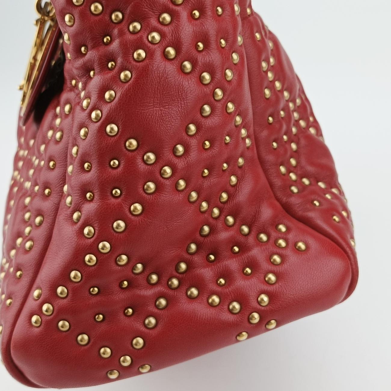Lady DiorRedlambskin16-BO-0127レディディオールレッドラムスキン16-BO-0127