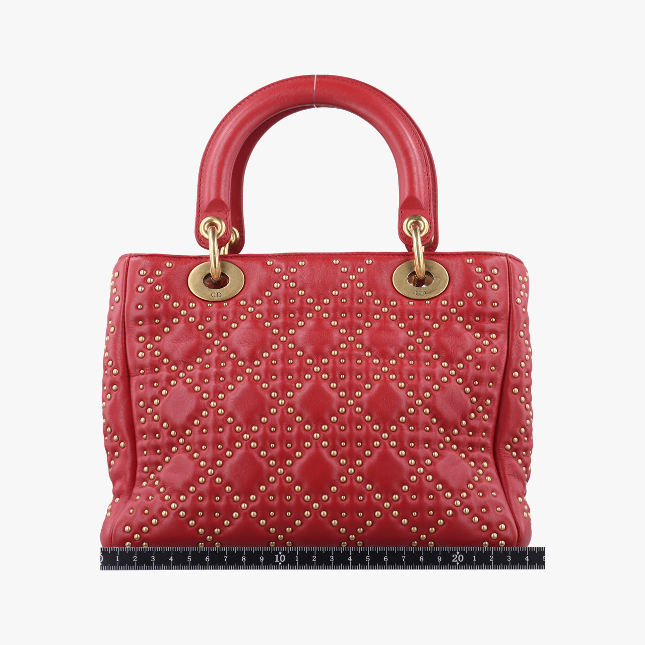 Lady DiorRedlambskin16-BO-0127レディディオールレッドラムスキン16-BO-0127