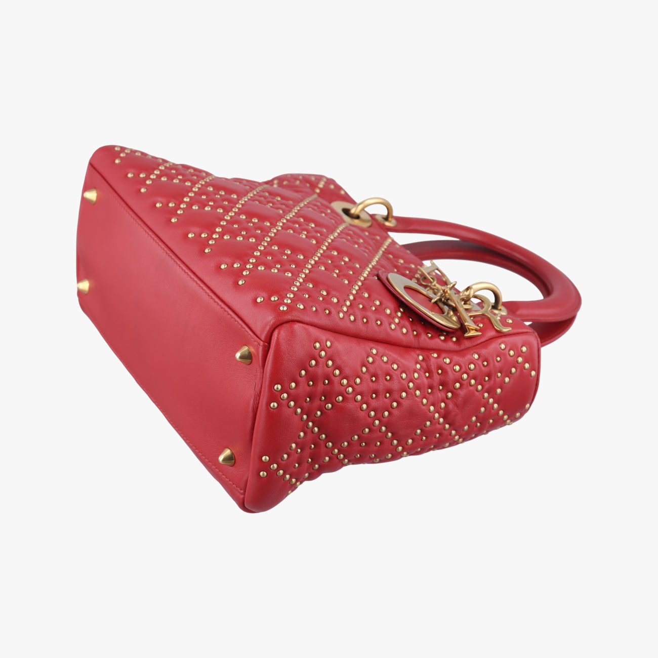 Lady DiorRedlambskin16-BO-0127レディディオールレッドラムスキン16-BO-0127