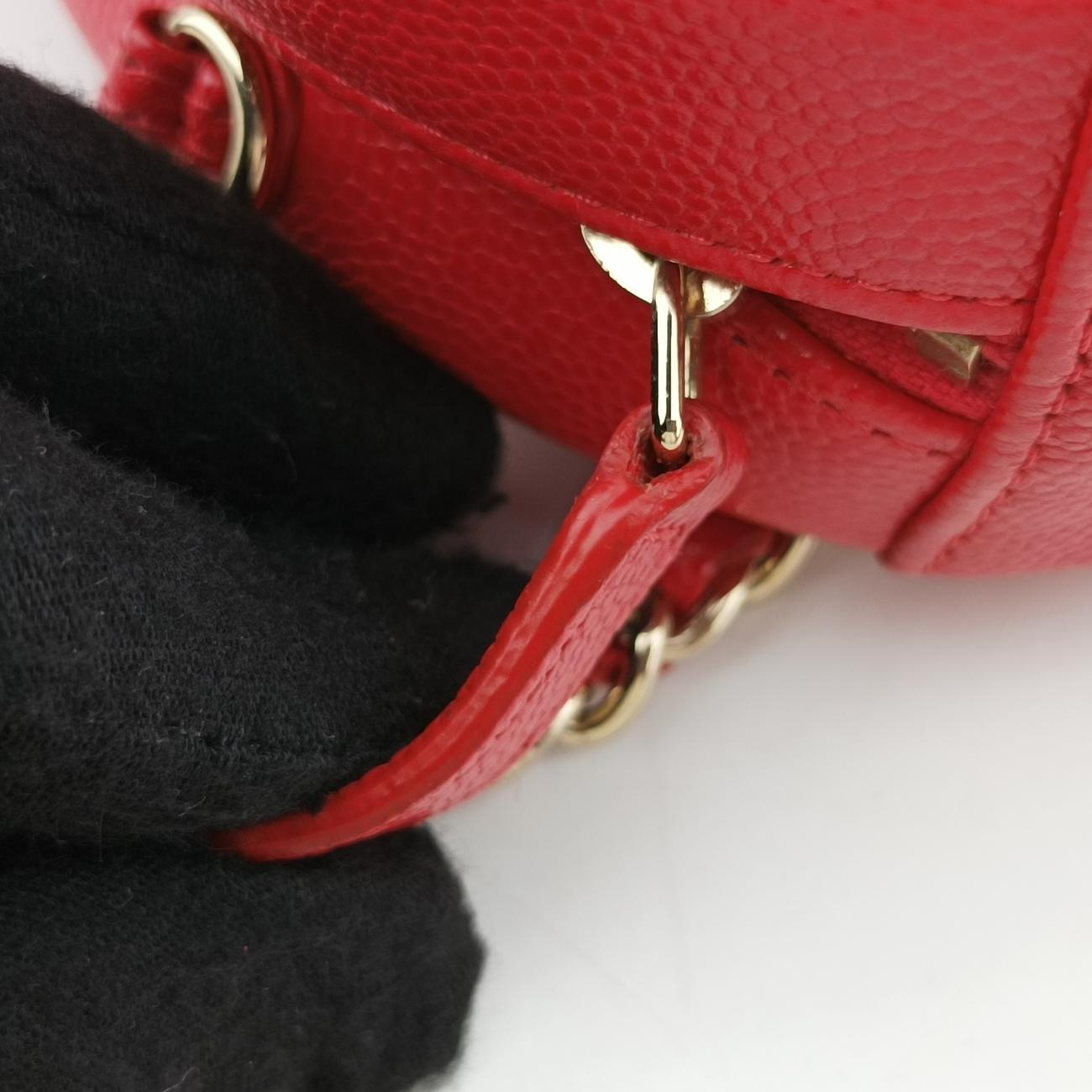 round as earth RibbonRedCaviar LeatherAP024529084335ロウンドアスアース リボンレッドキャビアスキンAP024529084335