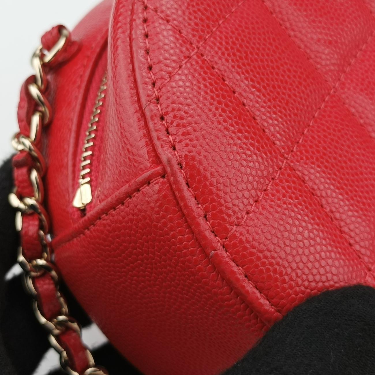 round as earth RibbonRedCaviar LeatherAP024529084335ロウンドアスアース リボンレッドキャビアスキンAP024529084335