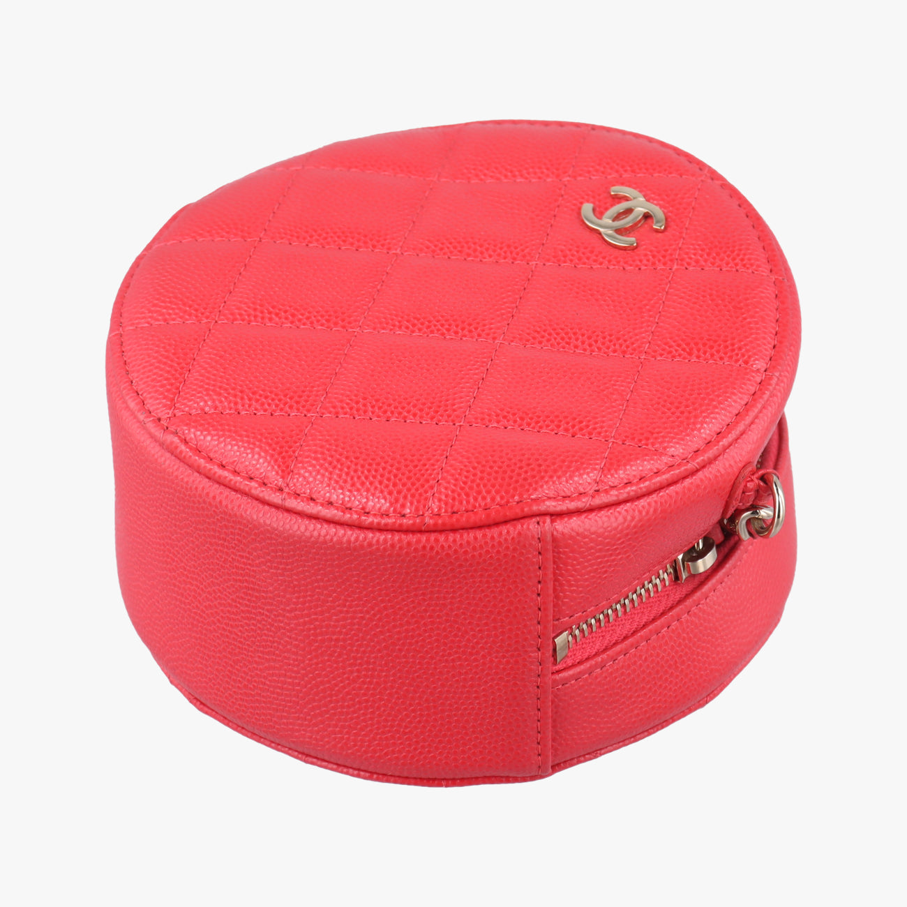 round as earth RibbonRedCaviar LeatherAP024529084335ロウンドアスアース リボンレッドキャビアスキンAP024529084335