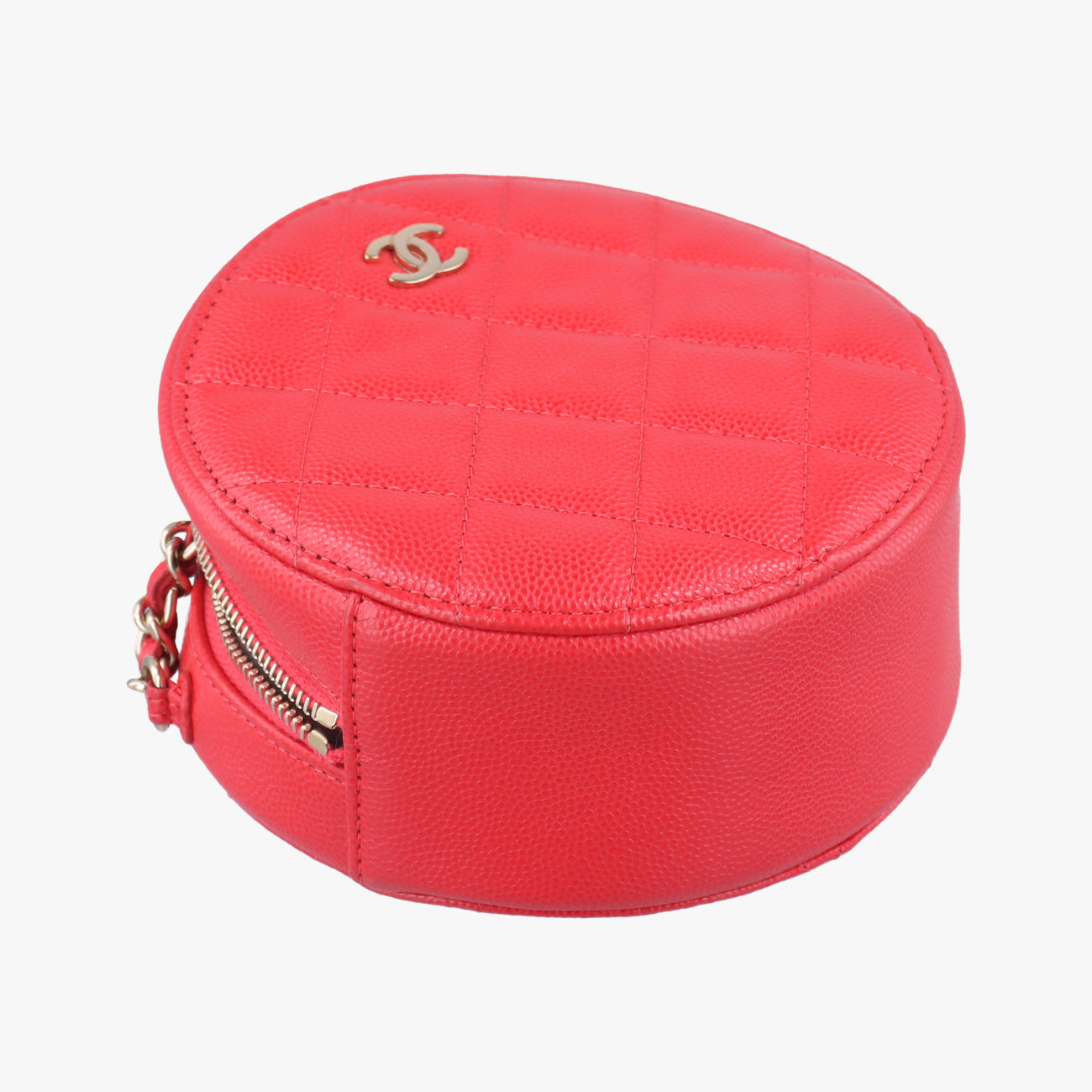 round as earth RibbonRedCaviar LeatherAP024529084335ロウンドアスアース リボンレッドキャビアスキンAP024529084335