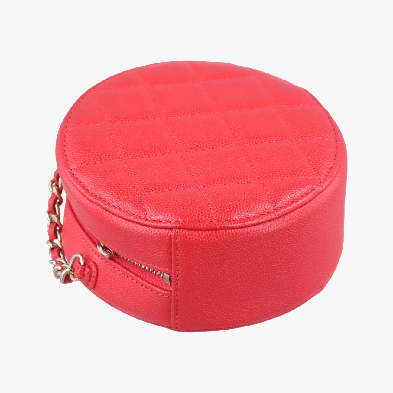 round as earth RibbonRedCaviar LeatherAP024529084335ロウンドアスアース リボンレッドキャビアスキンAP024529084335