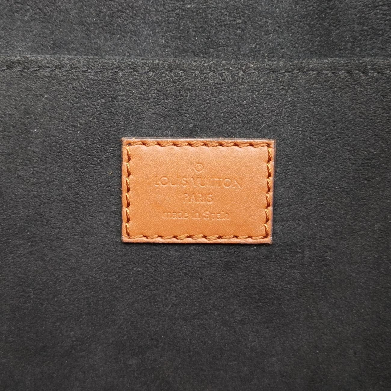 Dauphine MMBlue ×Beige ×brownTaurillon leatherM55071CA2119ドーフィーヌMMブルー ×ベージュ ×ブラウントリヨンレザーM55071CA2119