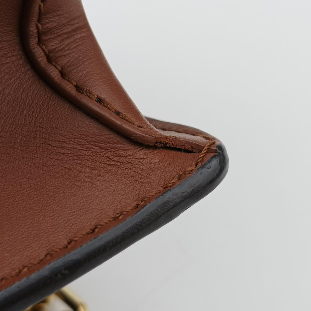 Dauphine MMBlue ×Beige ×brownTaurillon leatherM55071CA2119ドーフィーヌMMブルー ×ベージュ ×ブラウントリヨンレザーM55071CA2119