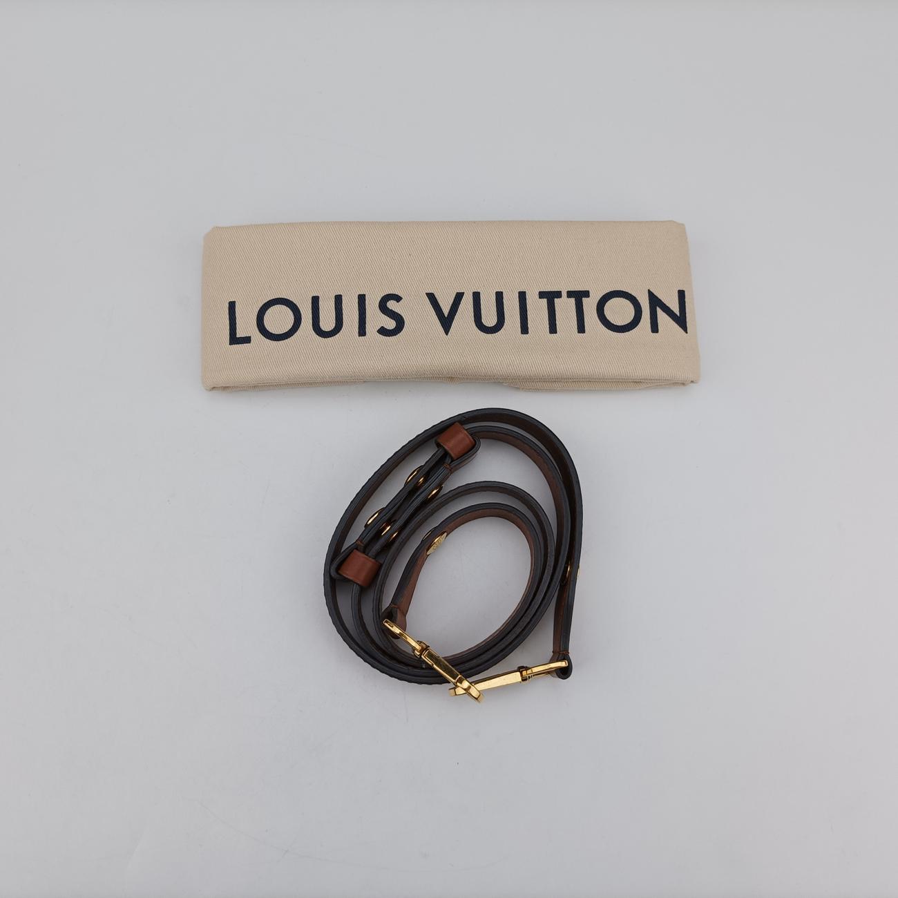 Dauphine MMBlue ×Beige ×brownTaurillon leatherM55071CA2119ドーフィーヌMMブルー ×ベージュ ×ブラウントリヨンレザーM55071CA2119